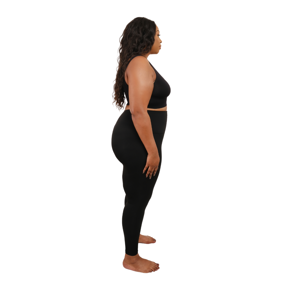 Core Shaper Leggings With Hooks